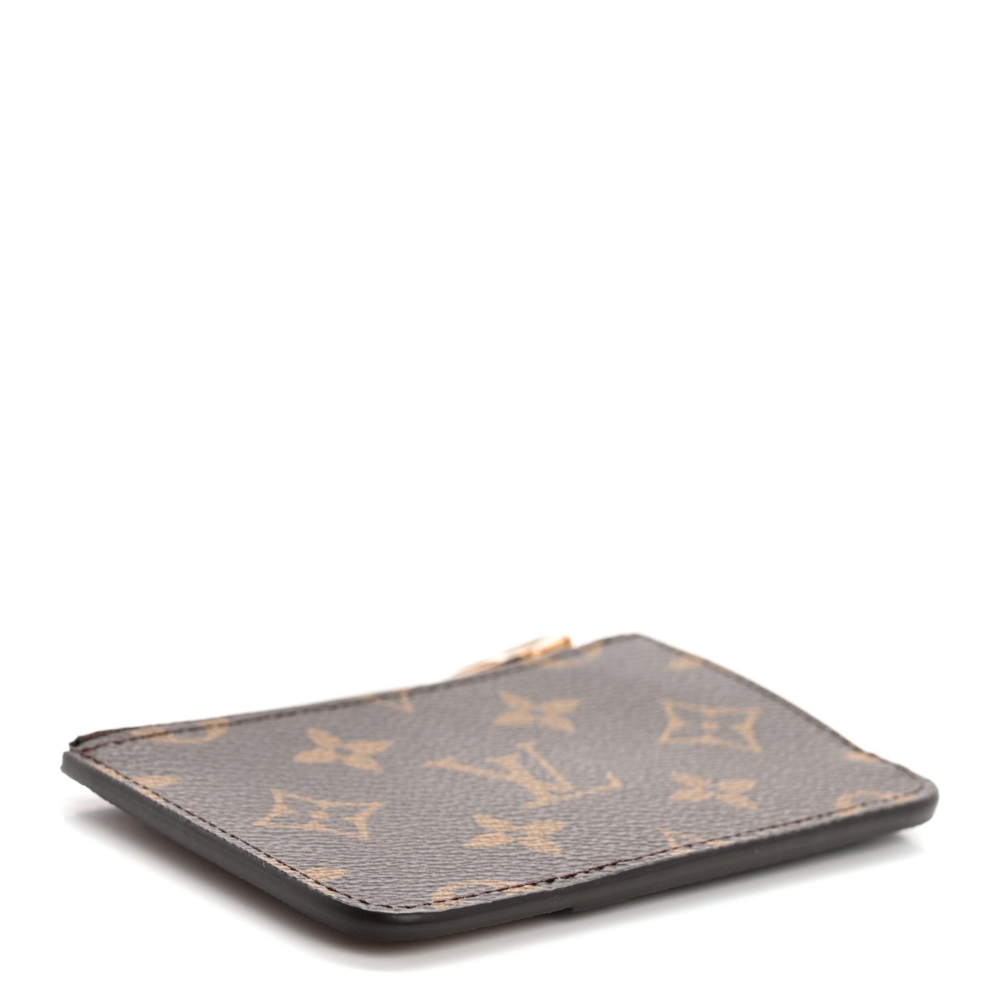 Monogram Zipped Romy Card Holder