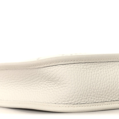 Hermes Taurillon Clemence Amazone Evelyne TPM New White 9 of 12