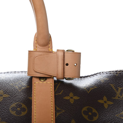 Louis Vuitton Monogram Keepall Bandouliere 55 10 of 11