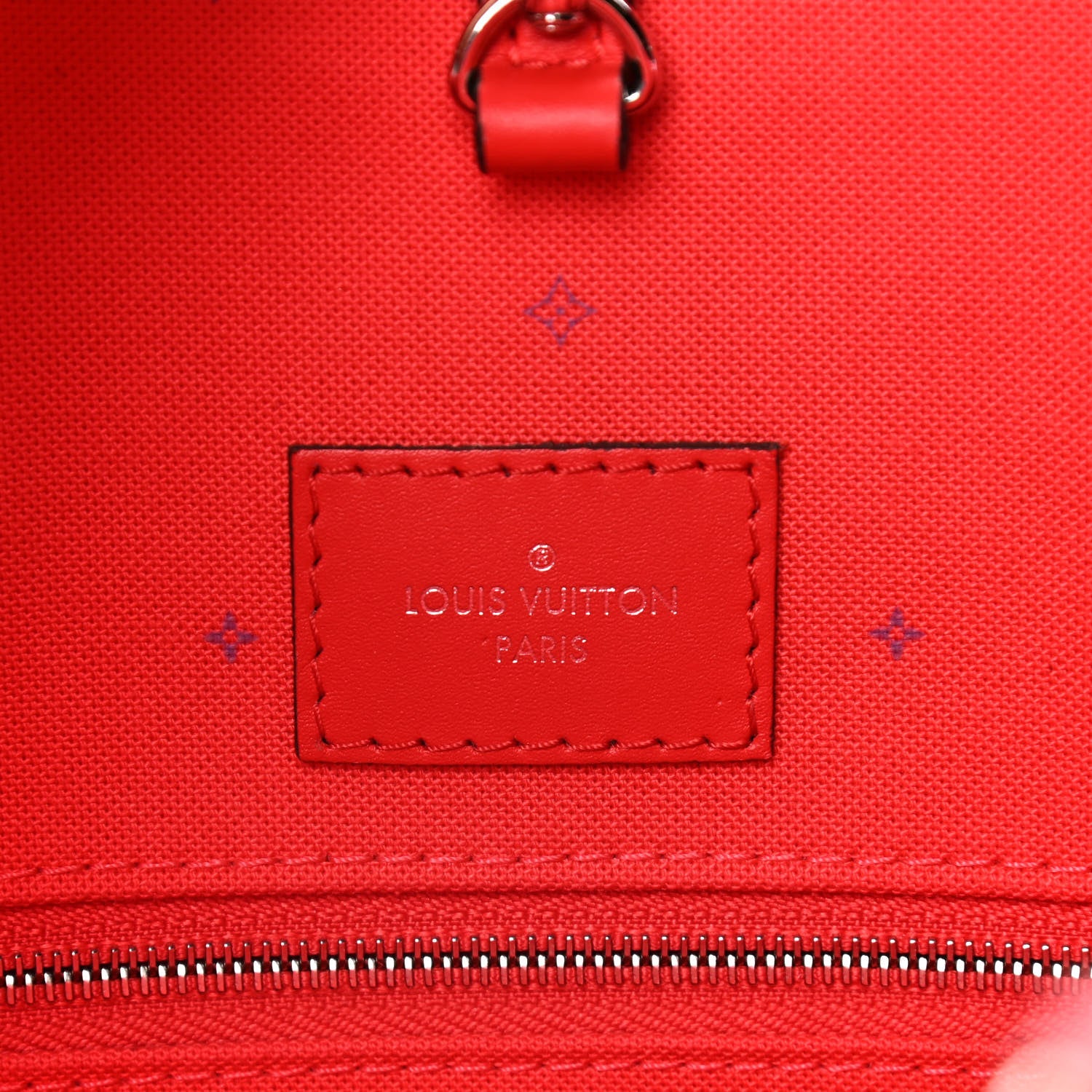Louis Vuitton Monogram Escale Onthego GM Rouge 7 of 10