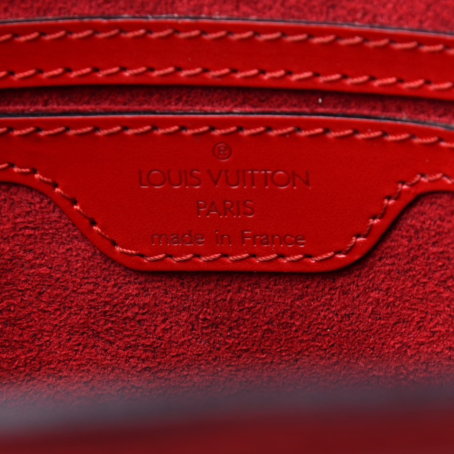 Louis Vuitton Epi Saint Jacques PM Castillan Red 6 of 14