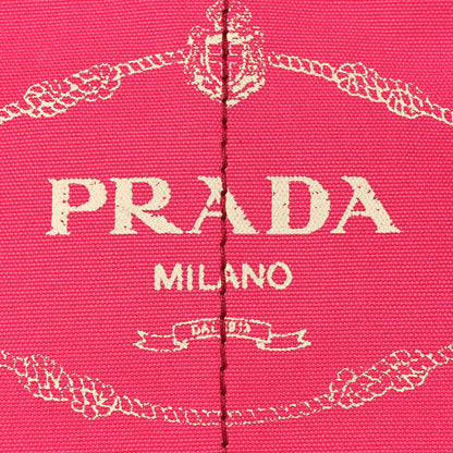 Prada Canapa Small Logo Tote Peonia 10 of 11