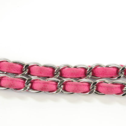 Chanel Iridescent Caviar Quilted Jumbo Double Flap Pink 14 of 21