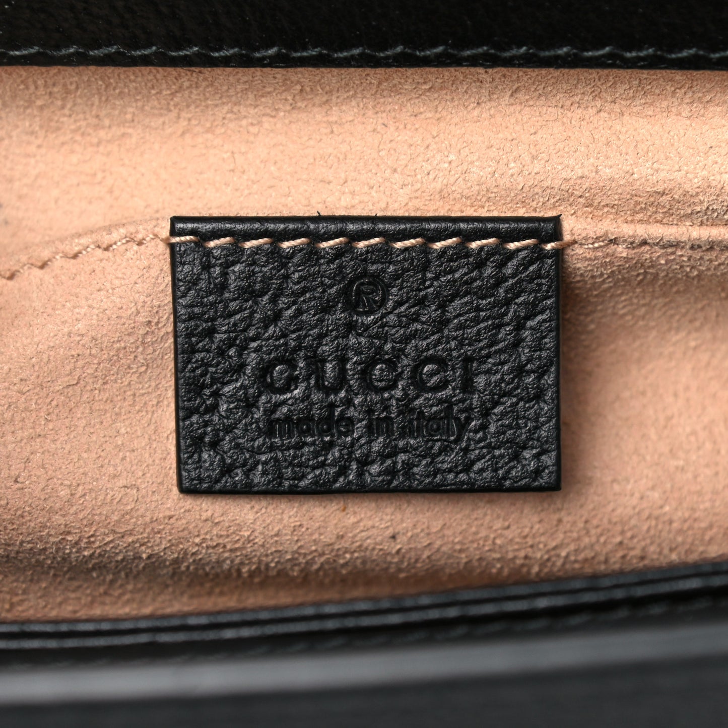 Calfskin GG Web Small Ophidia Chain Shoulder Bag Black