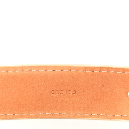 Louis Vuitton Damier Azur 25mm Mini Belt 75 30 4 of 8