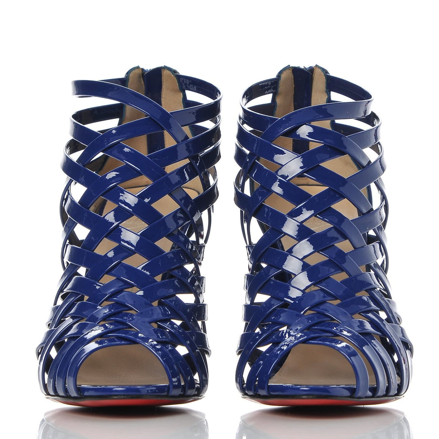 Patent Arakna 100 Cage Sandals 38 Neptune