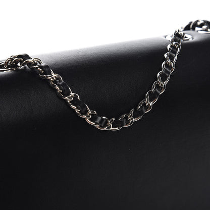 Chanel Calfskin Medium Braided Chic Flap Black 14 of 15
