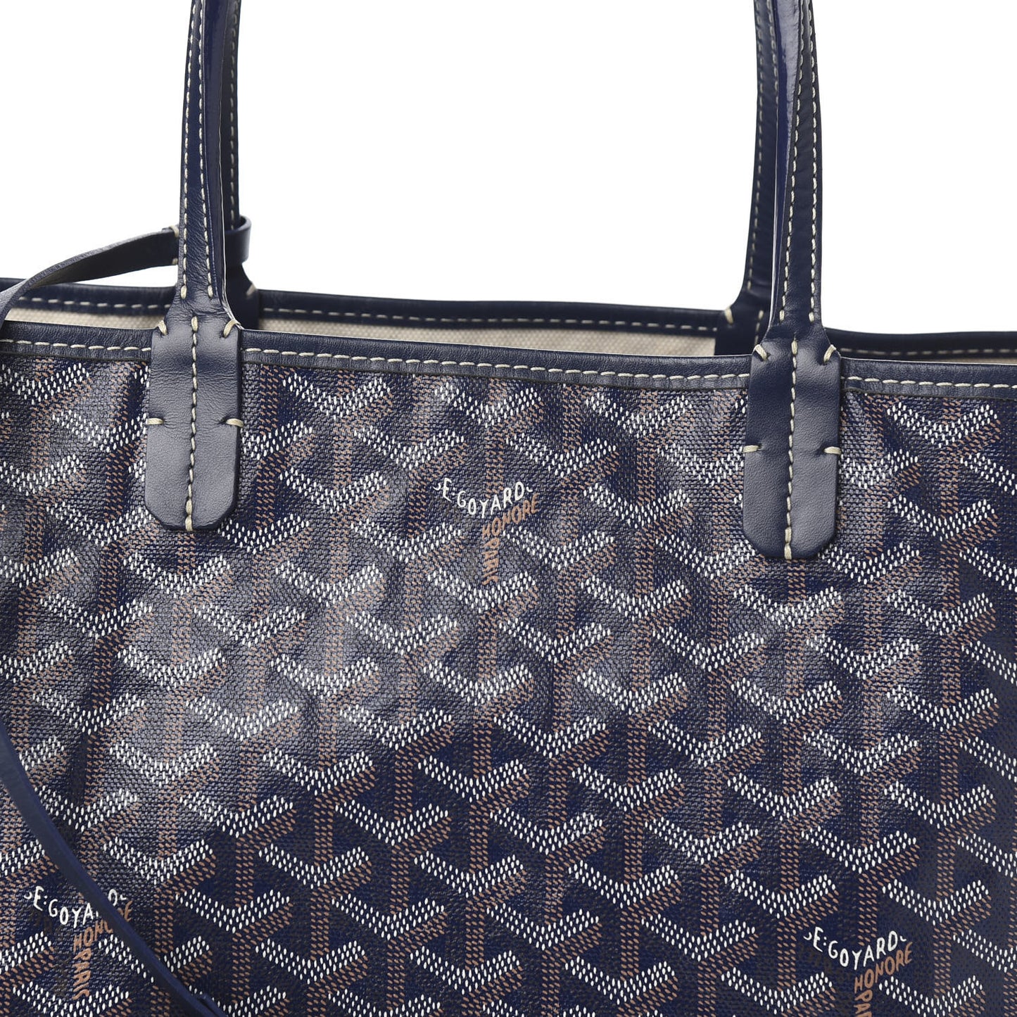 Goyardine Saint Louis PM Navy