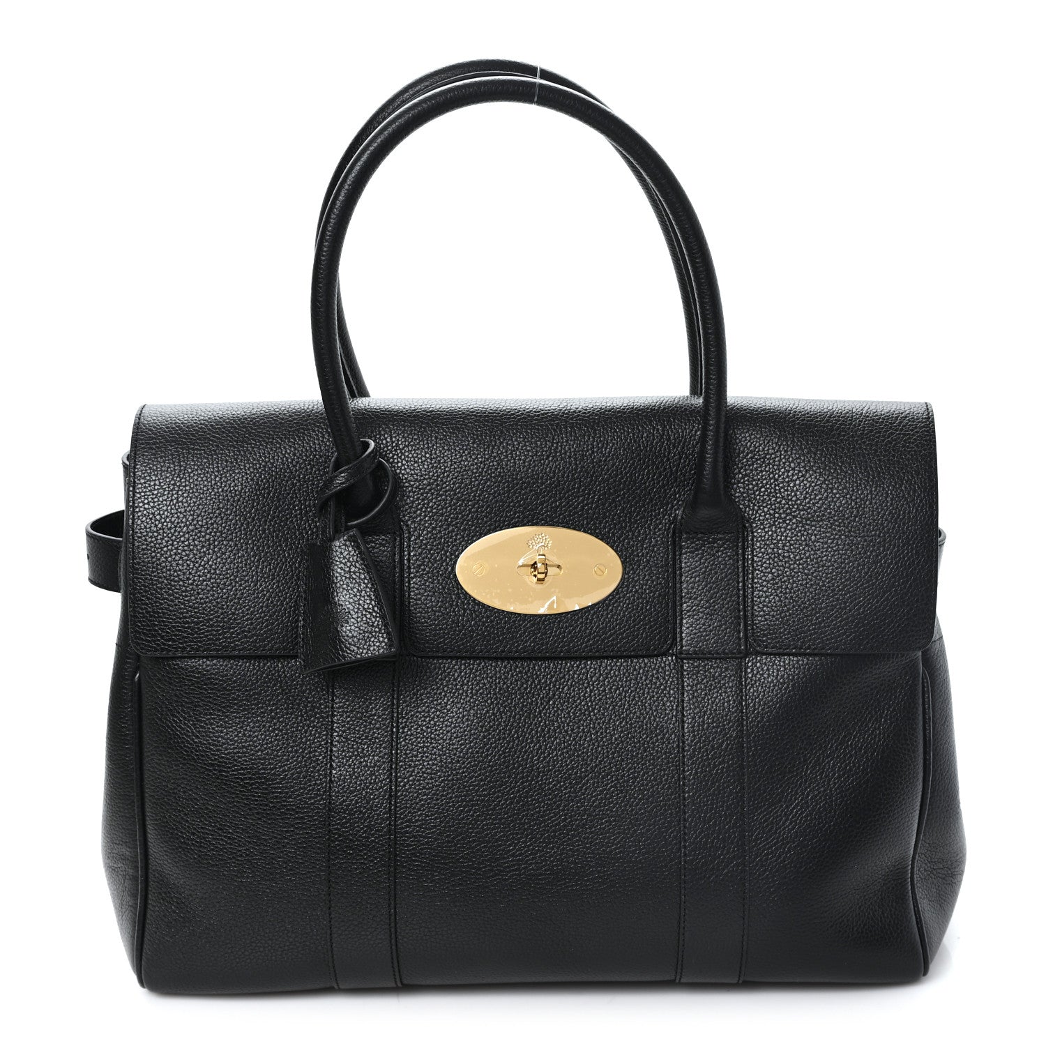 Mulberry Small Classic Grain Bayswater Black 1 of 9