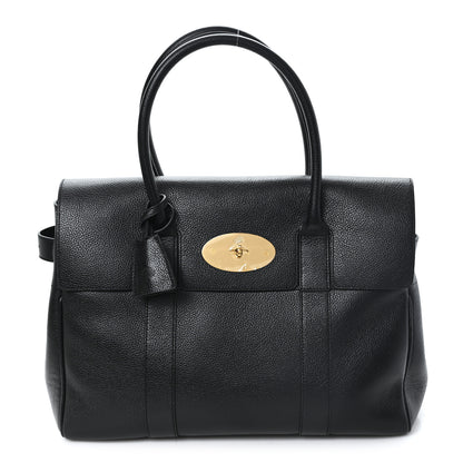 Mulberry Small Classic Grain Bayswater Black 1 of 9