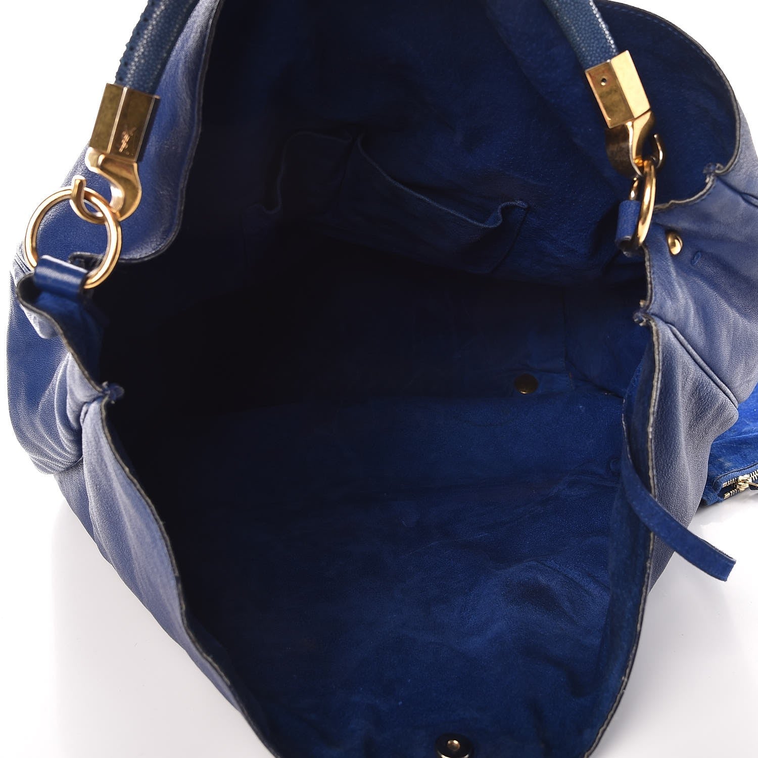 Saint Laurent Goatskin Large Roady Hobo 6 of 20