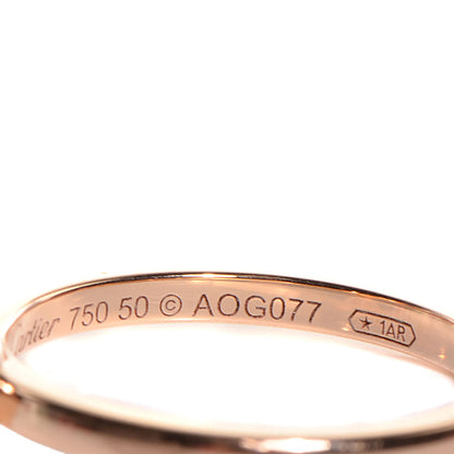 Cartier 18K Pink Gold Diamond D'Amour Heart Ring 50 5.25 5 of 6