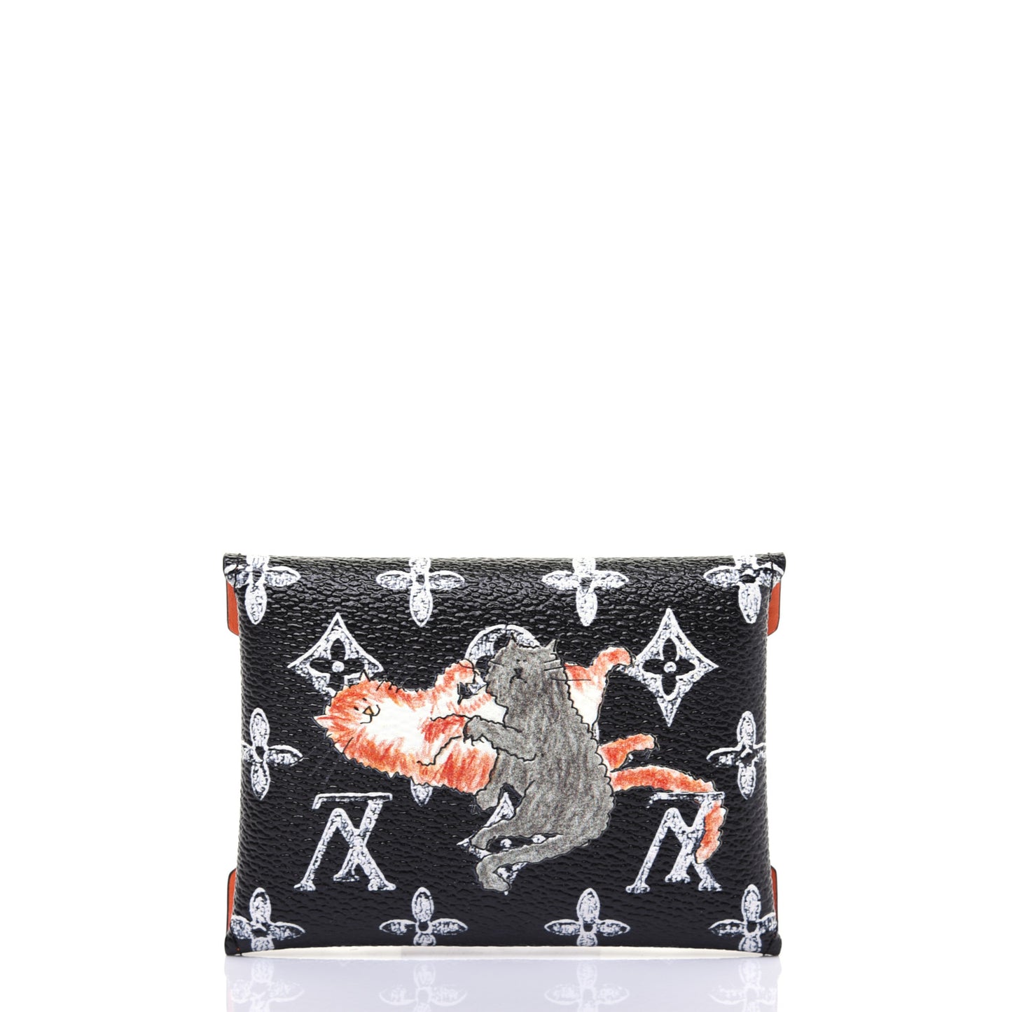 Catogram Kirigami Pochette Set Marron White Black