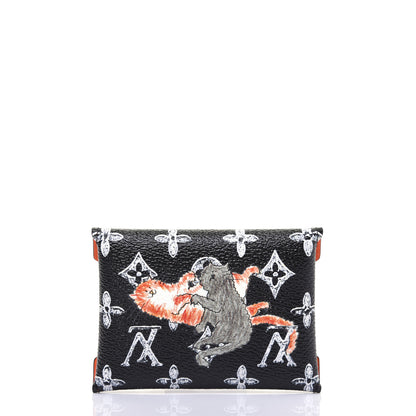 Louis Vuitton Catogram Kirigami Pochette Set Marron White Black 10 of 12