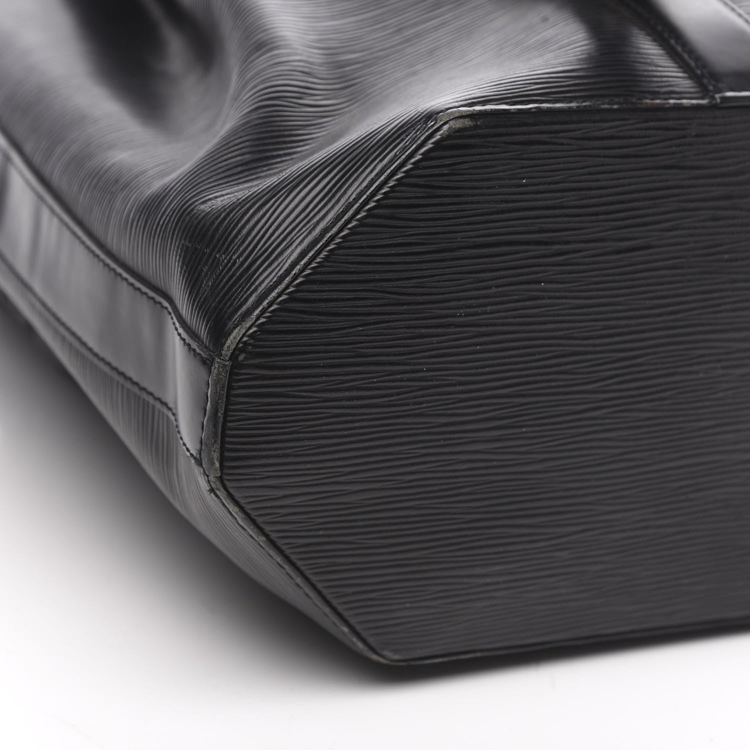 Louis Vuitton Epi Sac a Dos Drawstring Bag Black 7 of 10