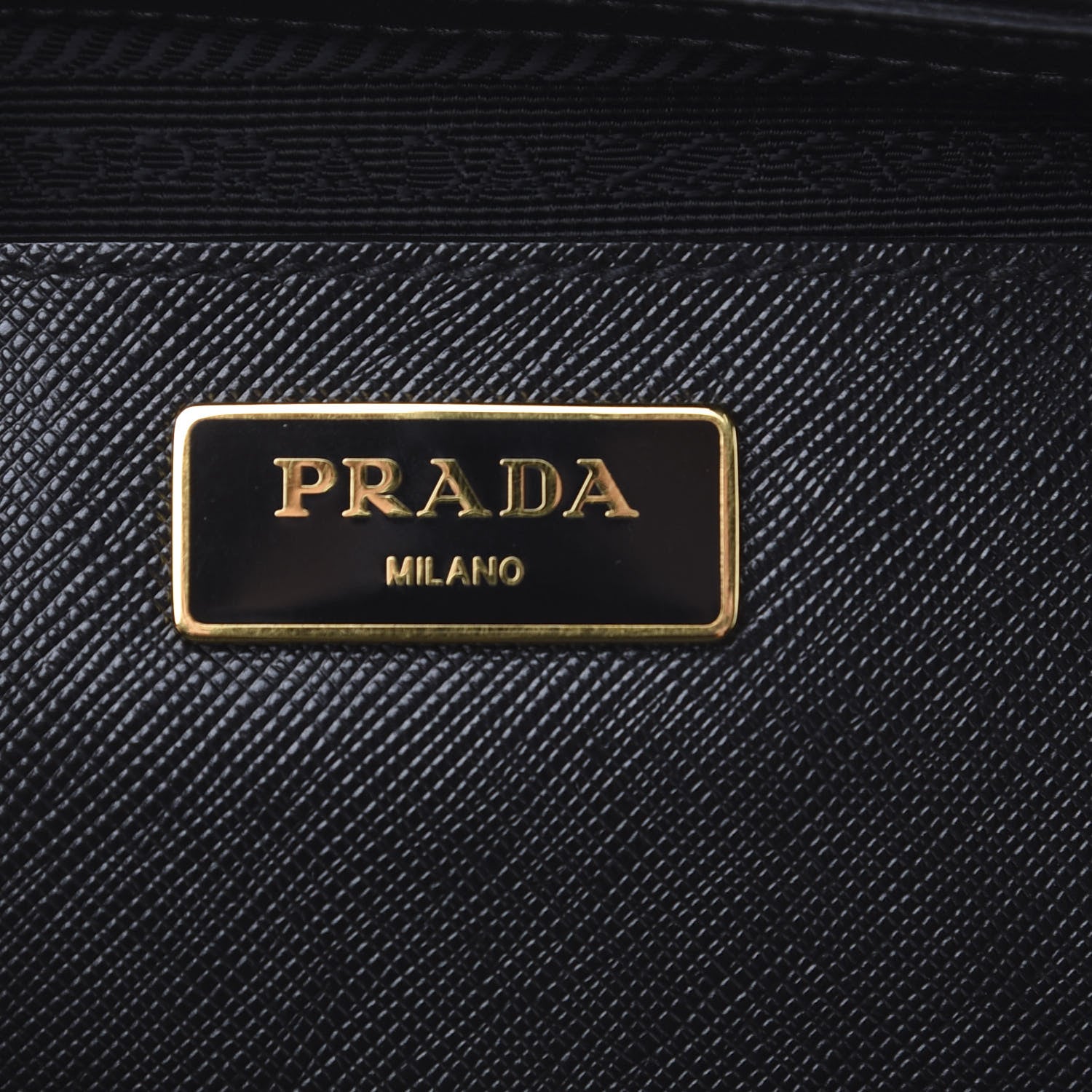 Prada Saffiano Medium Galleria Double Zip Tote Black 6 of 10