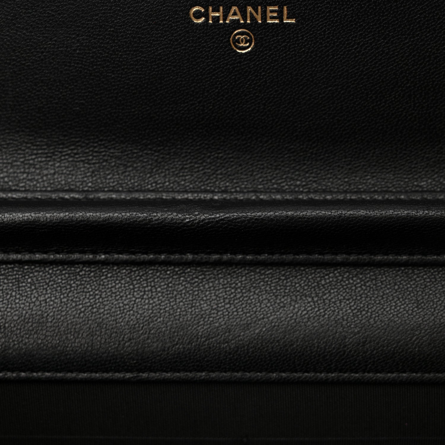 Chanel Lambskin Quilted Infinity Wallet On Chain WOC Black 14 of 14