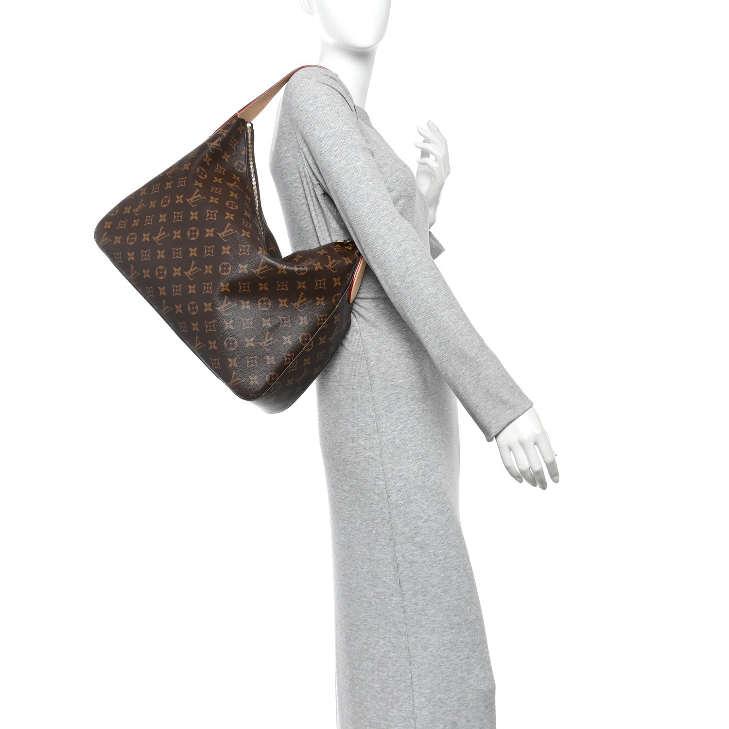Louis Vuitton Monogram Slouchy MM 2 of 9