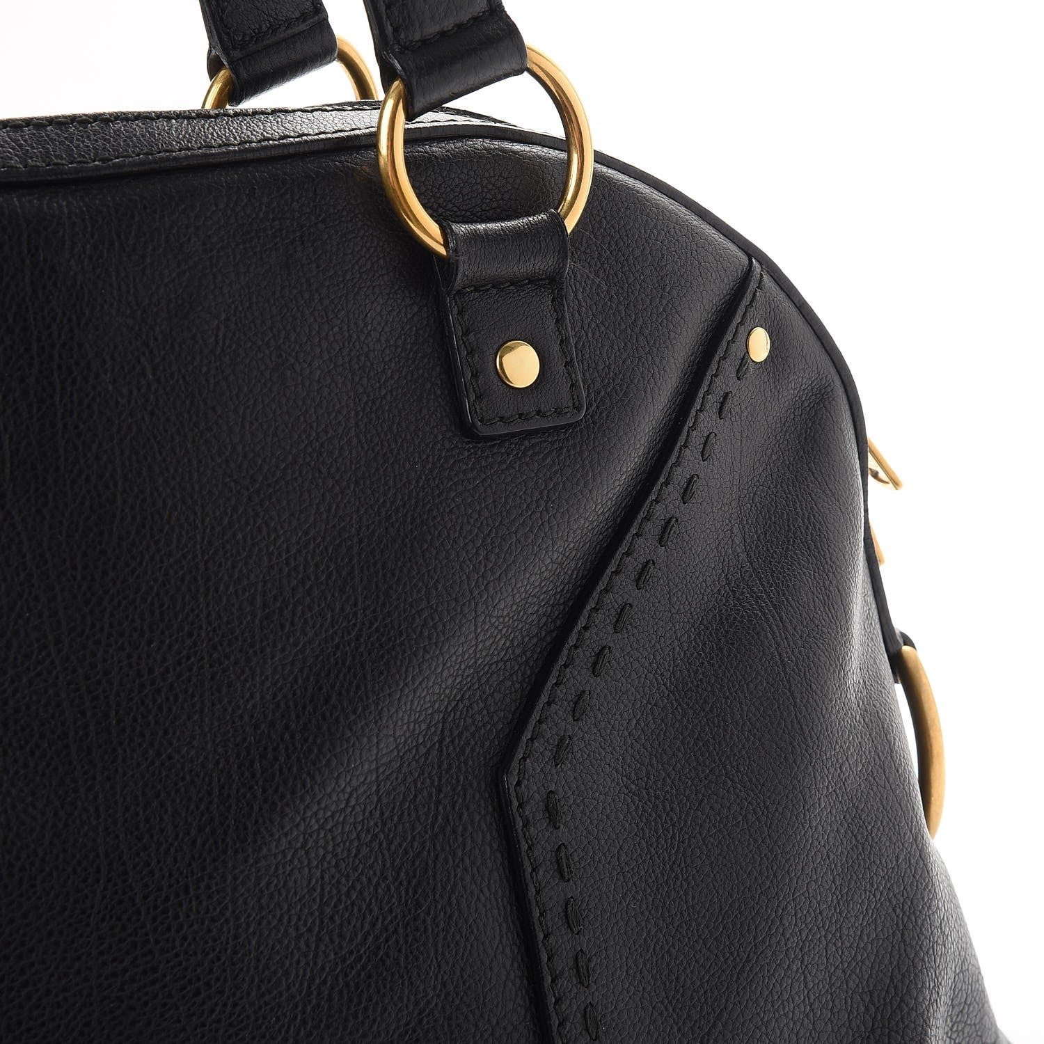 Saint Laurent Calfskin Large Muse Black 10 of 11