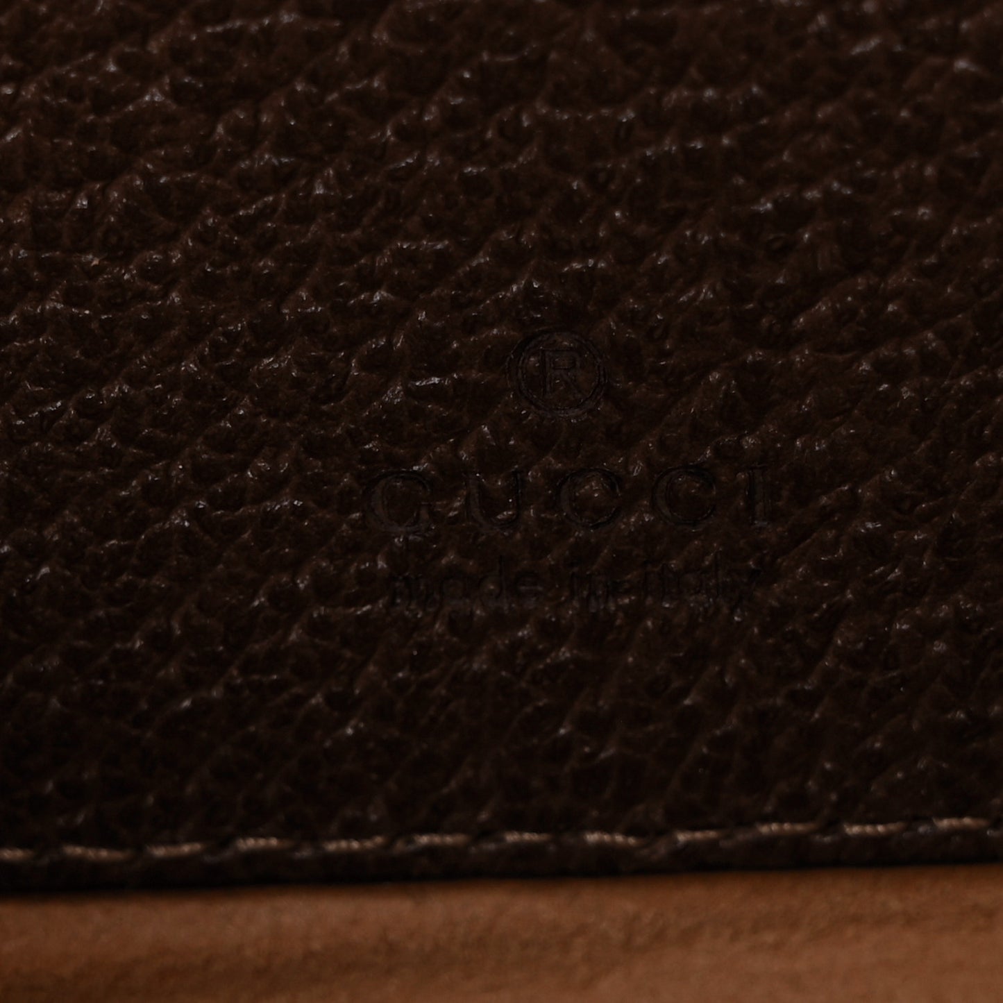 GG Supreme Monogram Web Ophidia Belted iPhone Case 85 34 Dark Brown