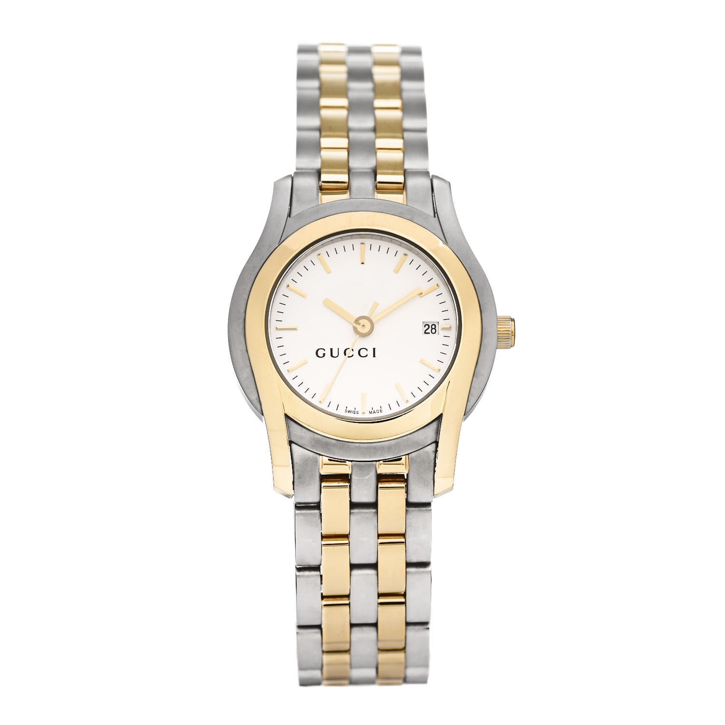 Stainless Steel 27mm 5500L Two Tone Quartz Watch