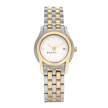 Gucci Stainless Steel 27mm 5500L Two Tone Quartz Watch 1 of 4