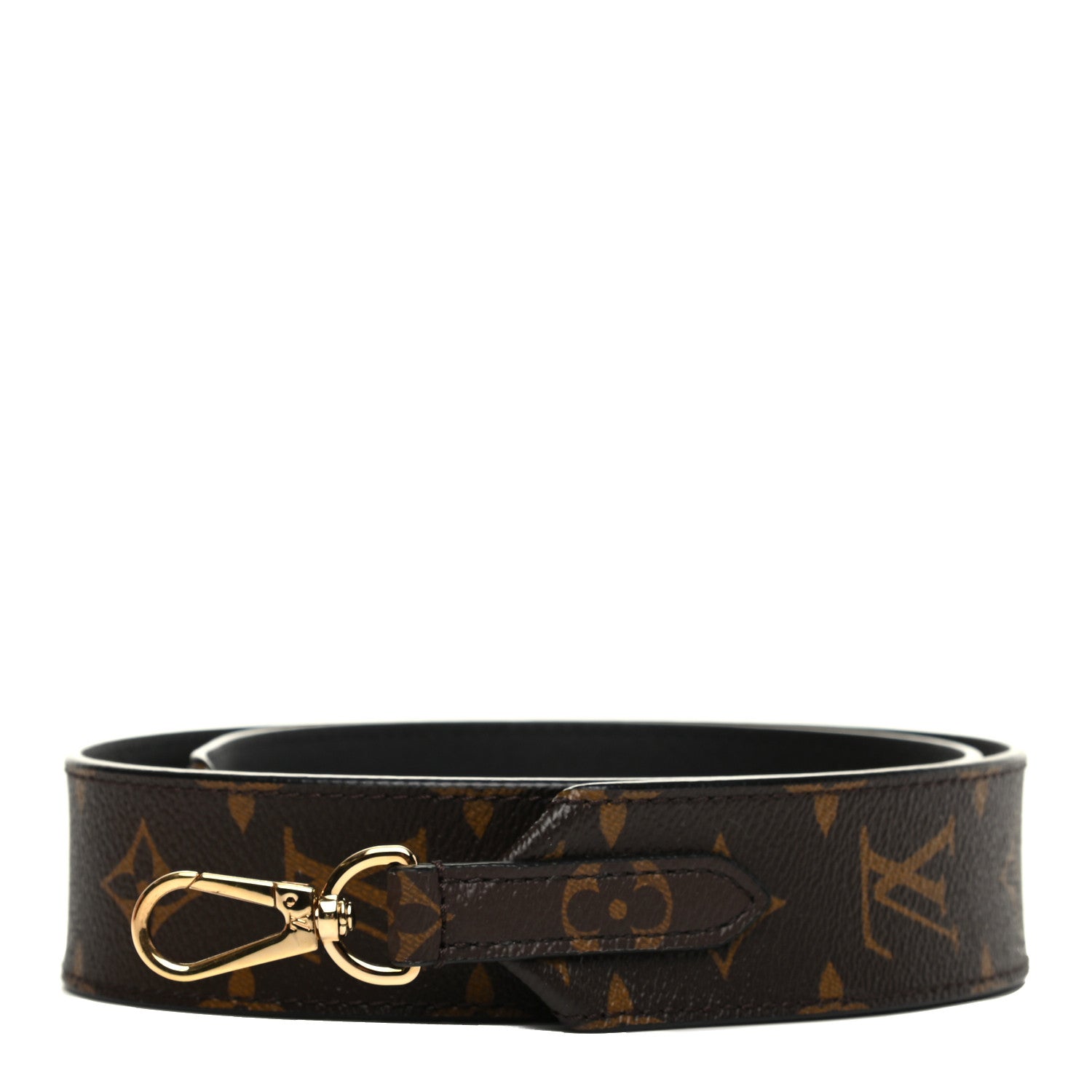 Louis Vuitton Monogram Bandouliere Shoulder Strap Black 1 of 4
