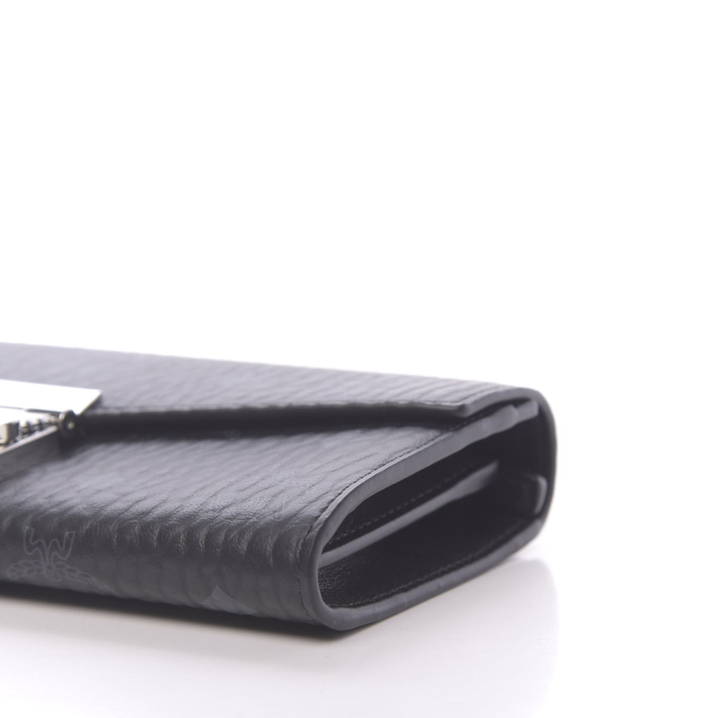 Visetos Large Patricia Wallet On Chain Black