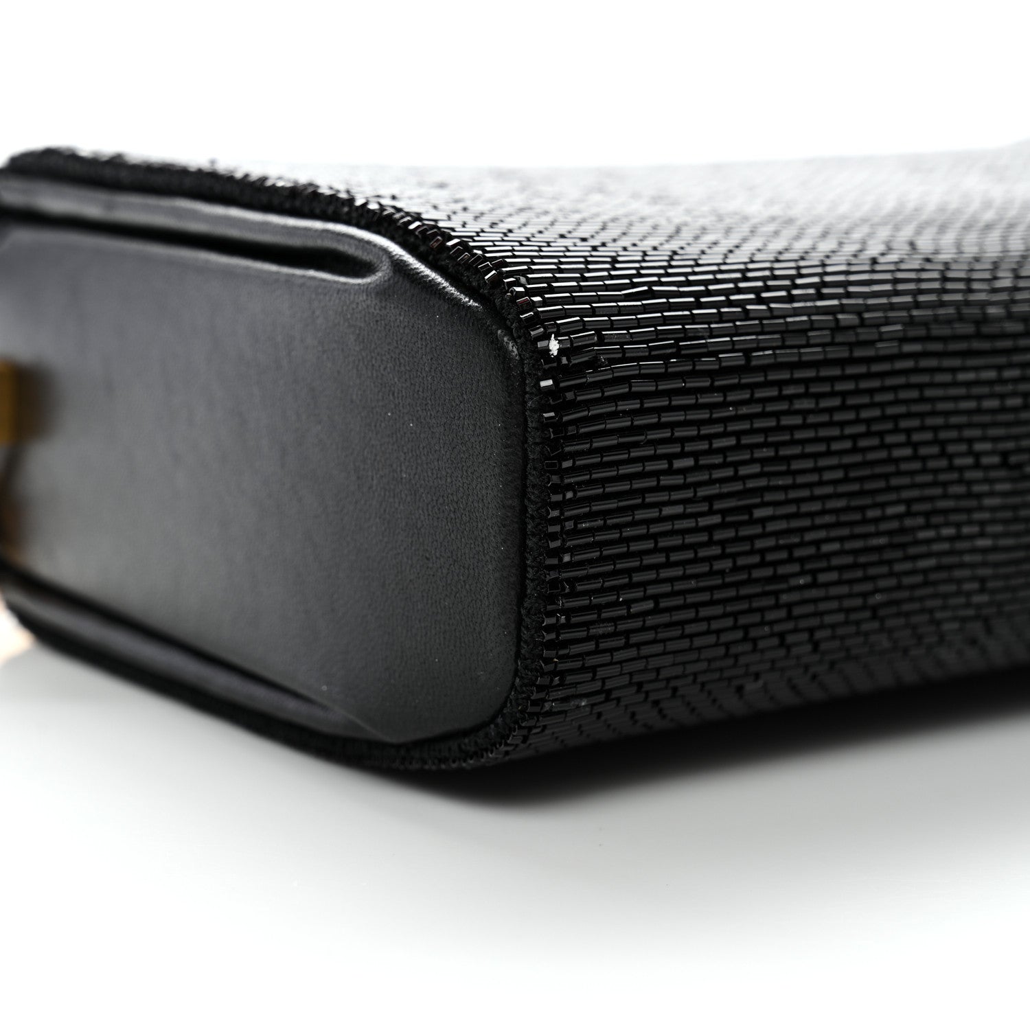 Valentino Garavani Beaded Rockstud Evening Clutch Black 7 of 8