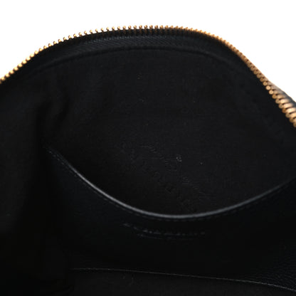 Burberry Grainy Calfskin Embossed Crossbody Bag Black 5 of 6