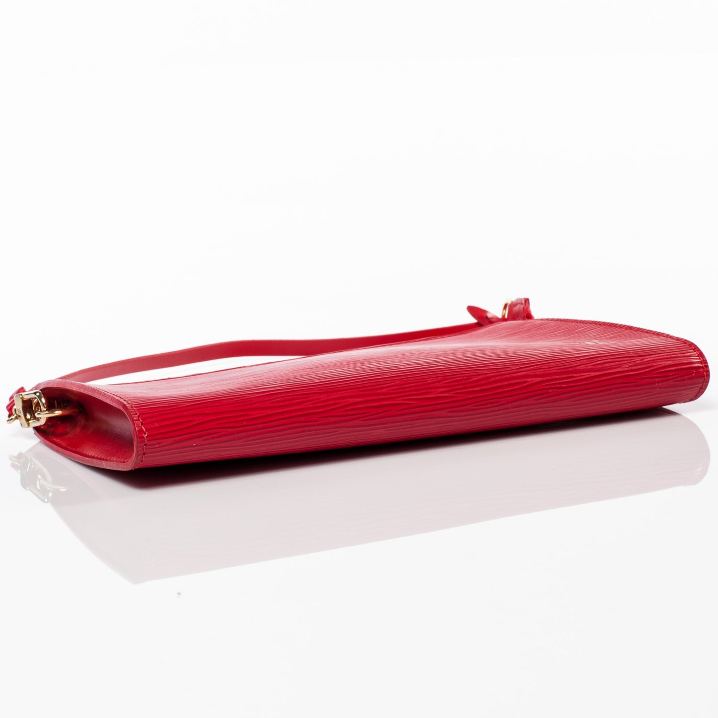 Epi Pochette Accessories 24 Bag Rouge