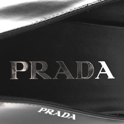 Prada Spazzolato Mary Jane 45mm Pumps 38.5 Black 8 of 8