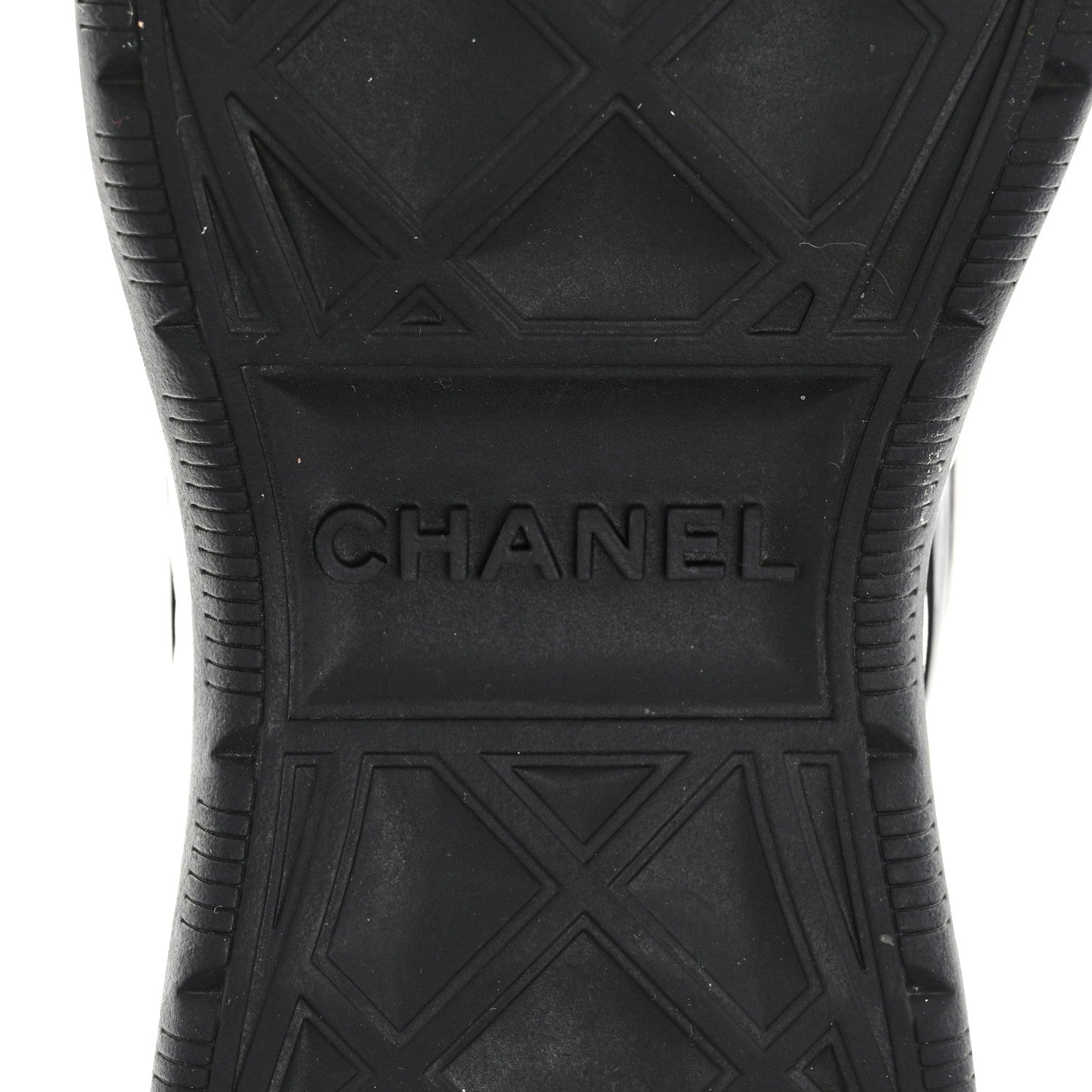 Chanel Fabric Suede Calfskin CC Sneakers 39 White Light Grey 6 of 9