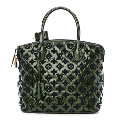 Louis Vuitton Patent Lambskin Fascination Lockit Vert Fonce 1 of 9