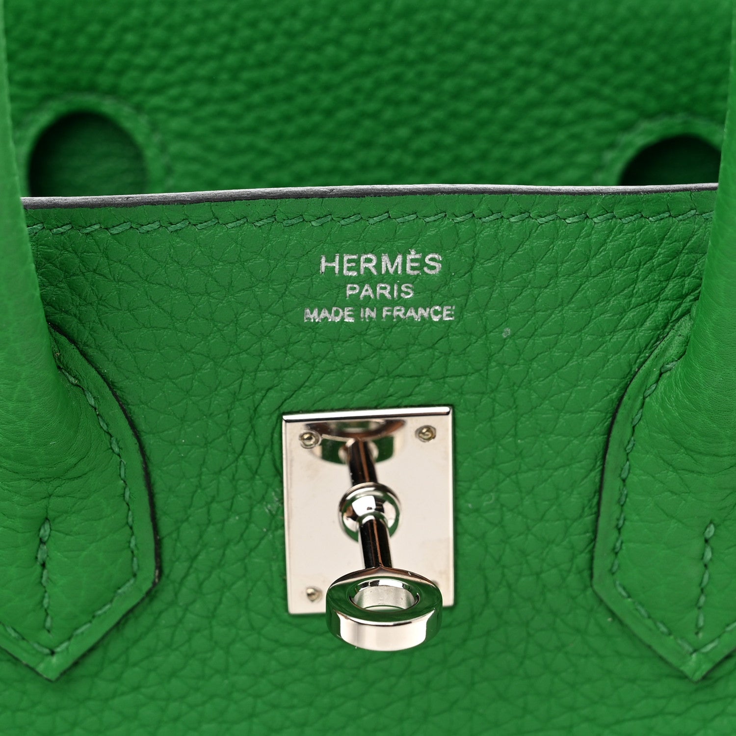 Hermes Togo Birkin 25 Bambou 6 of 17