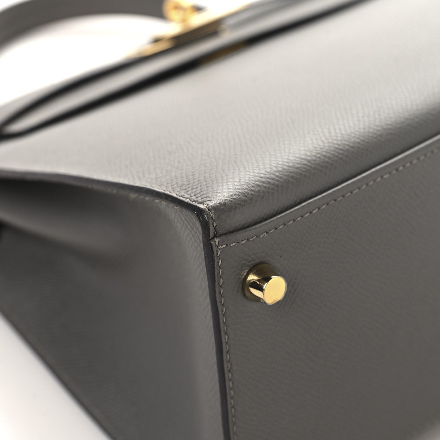 Hermes Epsom Kelly Sellier 28 Etain 9 of 12