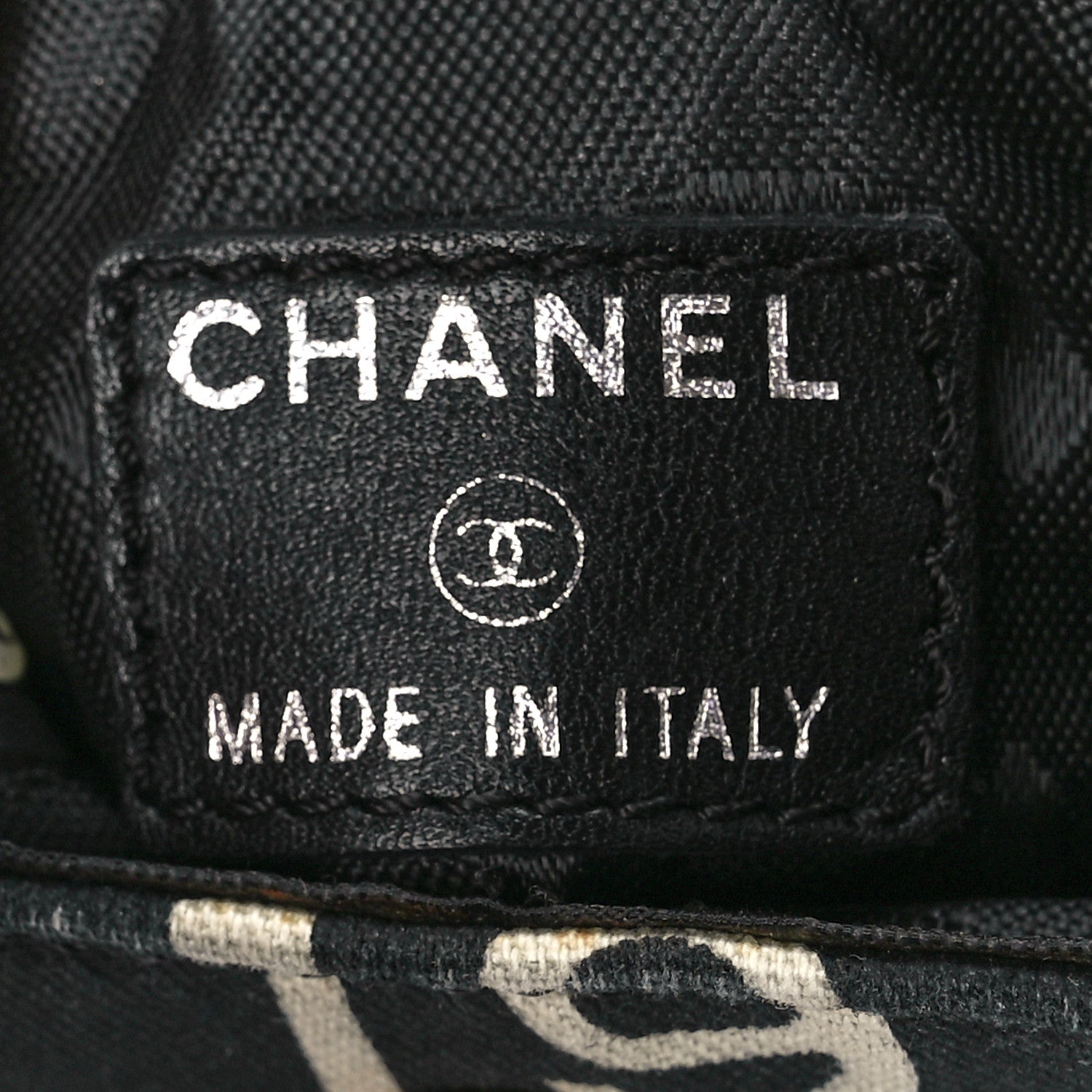 Chanel Canvas 31 Rue Cambon Phone Holder Black 6 of 11