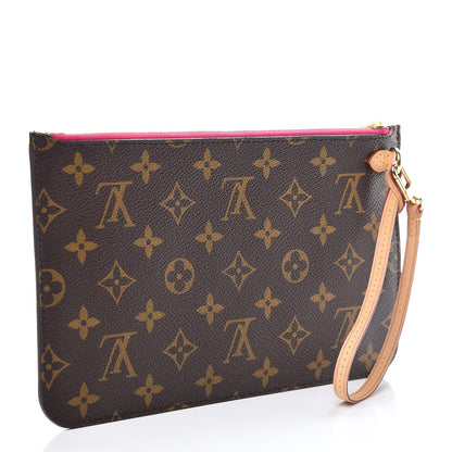 Louis Vuitton Monogram Neverfull MM GM Pochette Pivoine 3 of 7