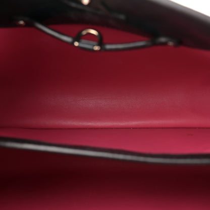 Louis Vuitton Taurillon Capucines BB Black 5 of 10