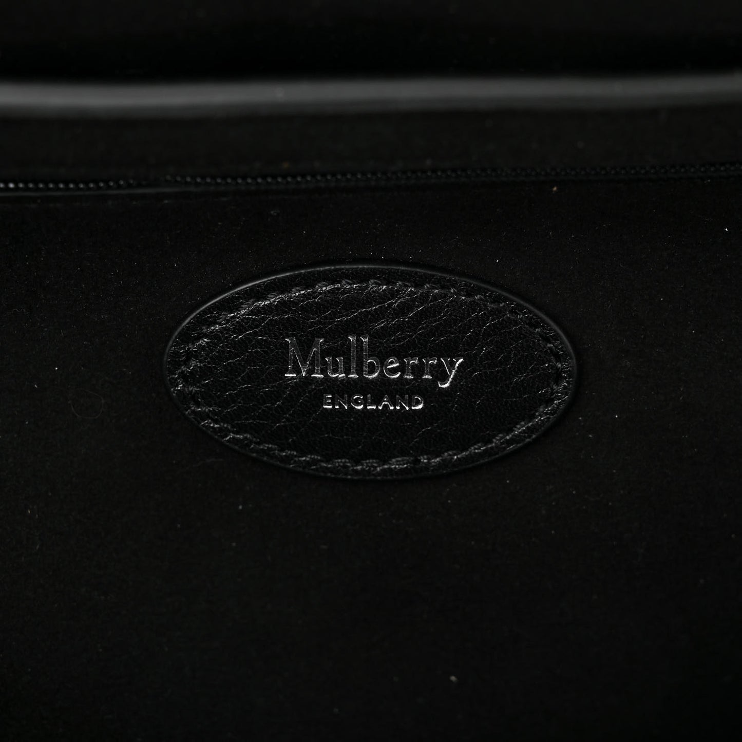 Natural Vegetable Tanned Small Bayswater Black