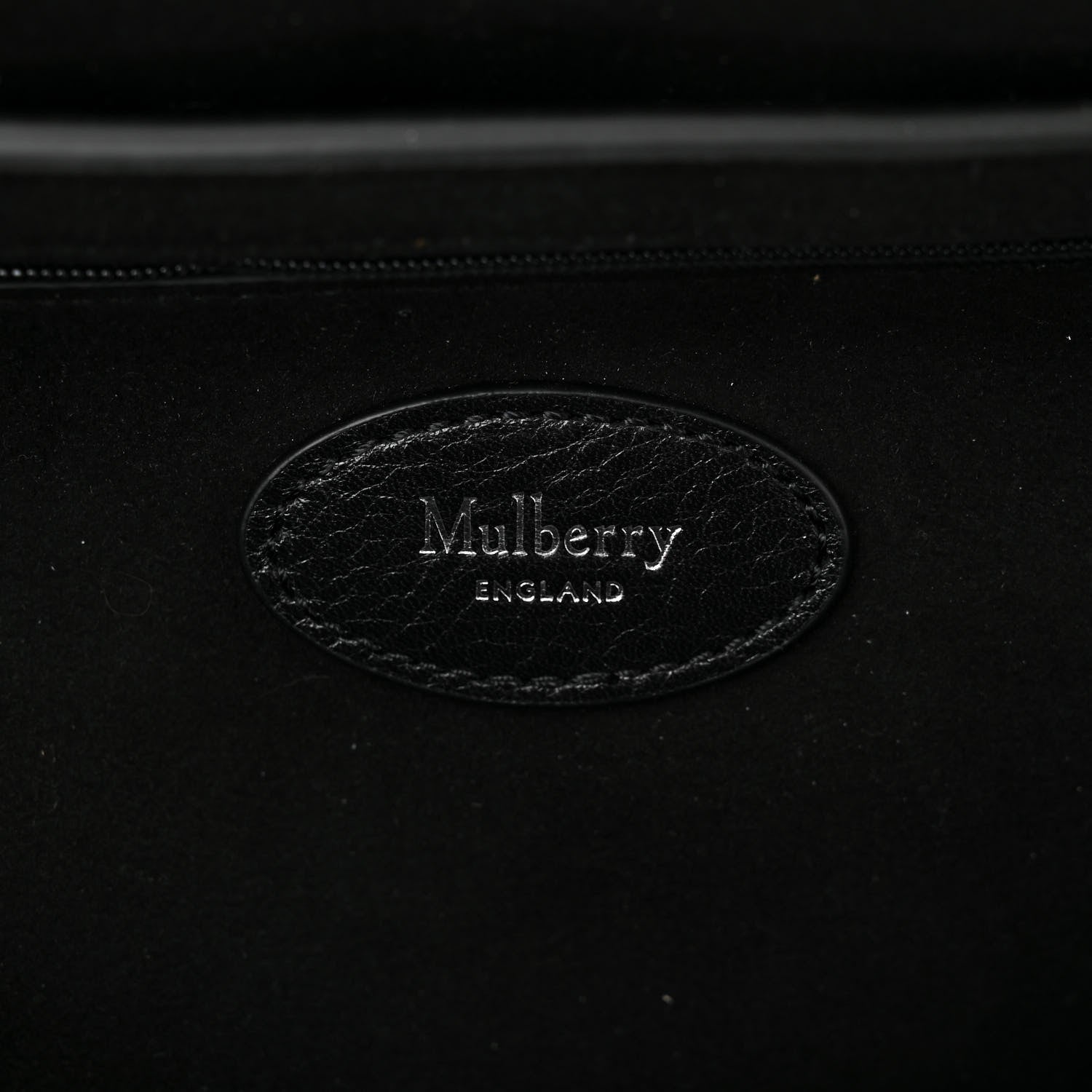 Mulberry Natural Vegetable Tanned Small Bayswater Black 6 of 9