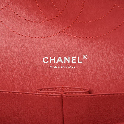 Chanel Caviar Quilted Jumbo Double Flap Dark Pink 5 of 8