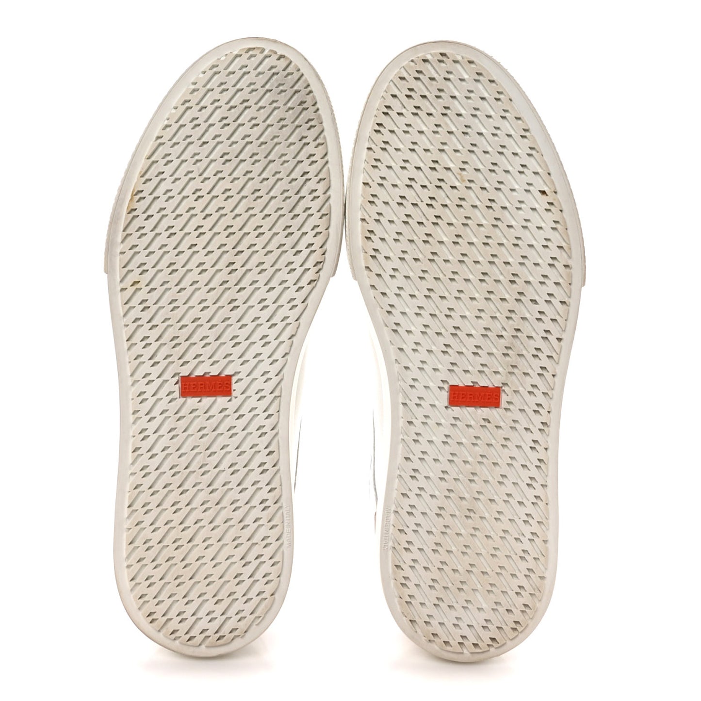 Calfskin Mens Get Sneakers 42 White