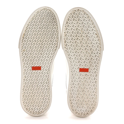 Hermes Calfskin Mens Get Sneakers 42 White 6 of 9
