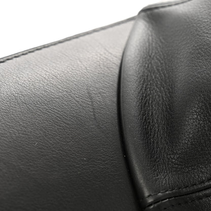 Hermes Newton Calfskin Riley Cap 59 Black 9 of 10