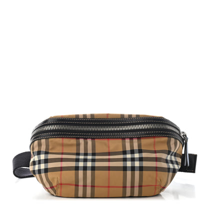 Burberry Bonded Cotton Vintage Check Bum Bag Archive Beige 1 of 7