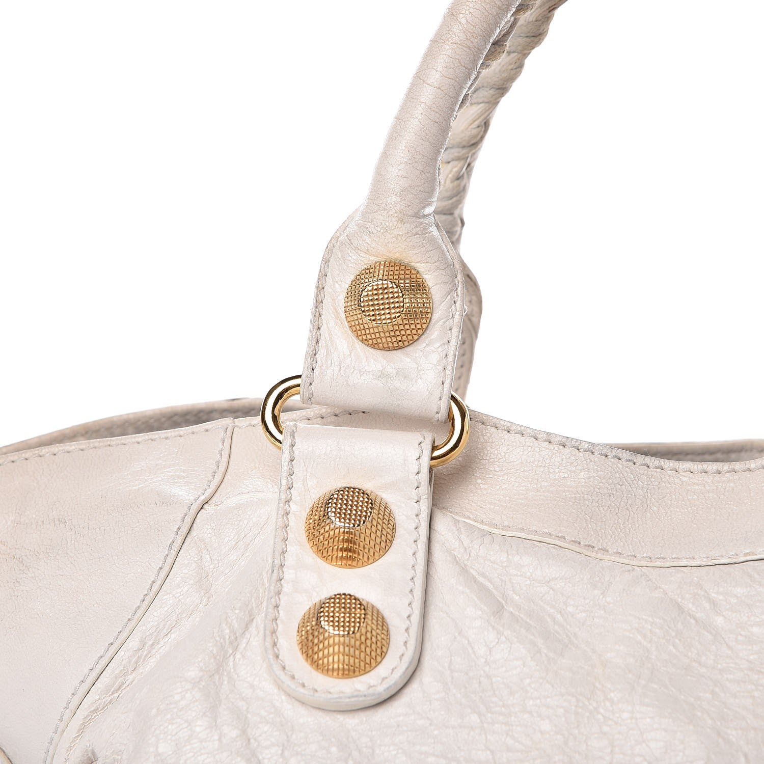Balenciaga Agneau Giant 21 Gold Hardware Part Time White 11 of 32