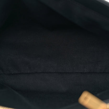 Saint Laurent Calfskin Y Quilted Monogram Medium Loulou Chain Satchel Black 5 of 13