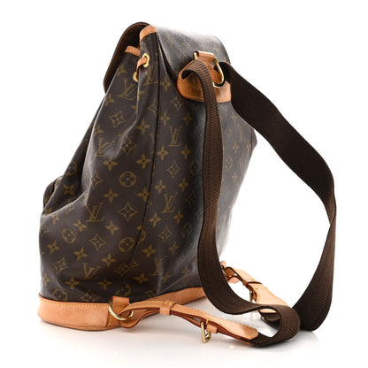 Louis Vuitton Monogram Montsouris GM Backpack 3 of 16