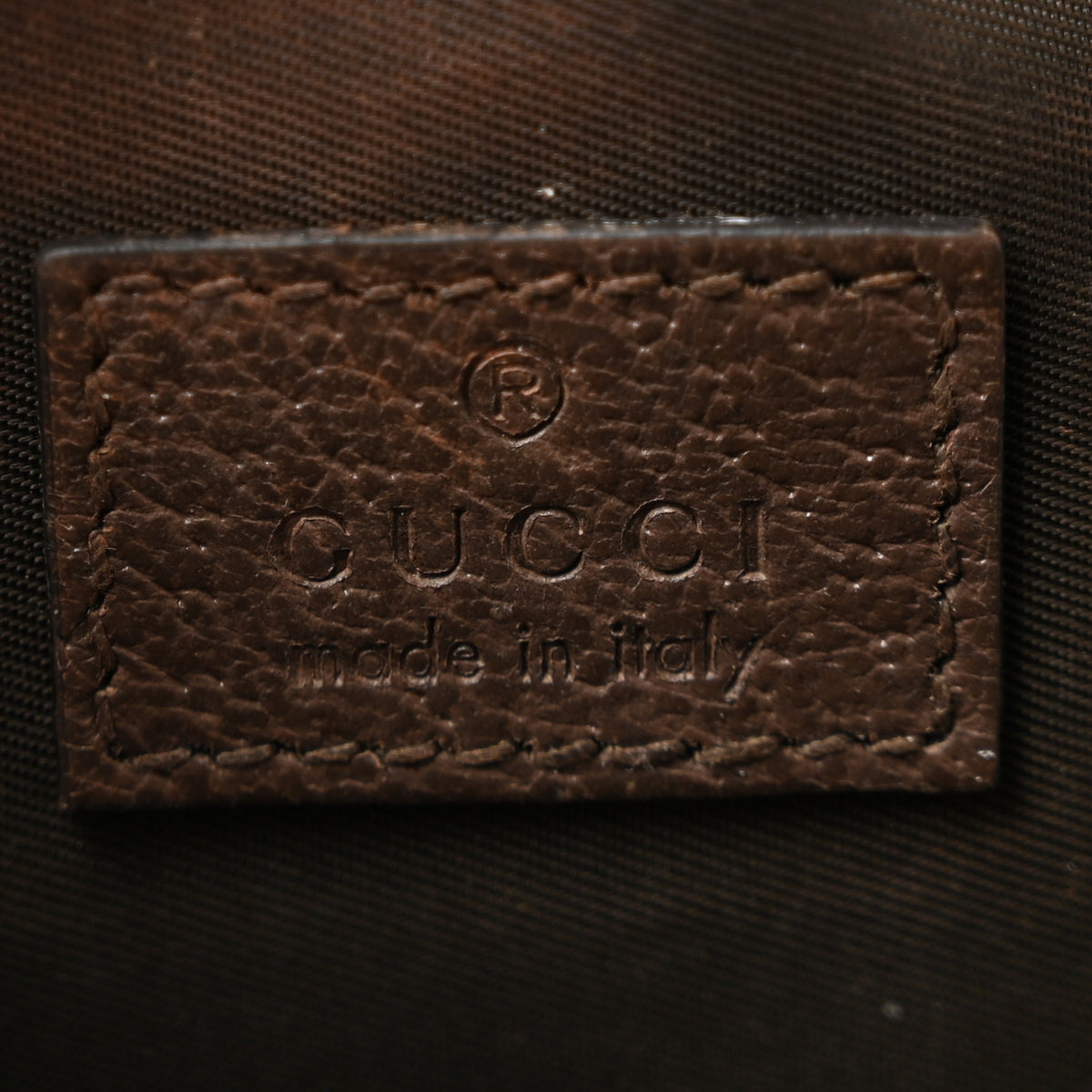 Gucci GG Supreme Monogram Textured Calfskin Web Large Ophidia Cosmetic Case Beige Ebony New Acero 6 of 9